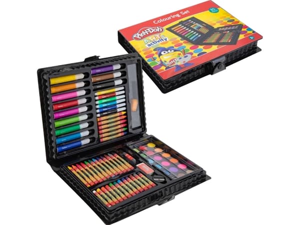 Grafix Play Doh pastellfargestifter tuscher maler 80 elementer