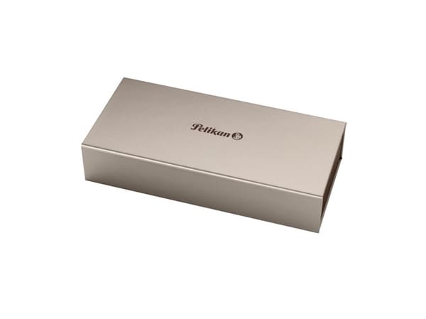 Pelikan Souverän 600, Svart, Guld, Grön, Inbyggt påfyllningssystem, Guld/rodium, Extra Fin, Ambidextrous, Tyskland