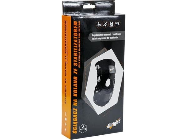 Allright knestøtte med stabilisator (ASONKLSX)