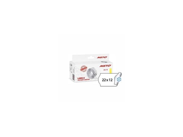 Meto Price etiketter vita 6 rullar ( 9517182 )