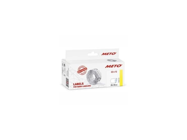 Meto Price etiketter vita 6 rullar ( 9517182 )