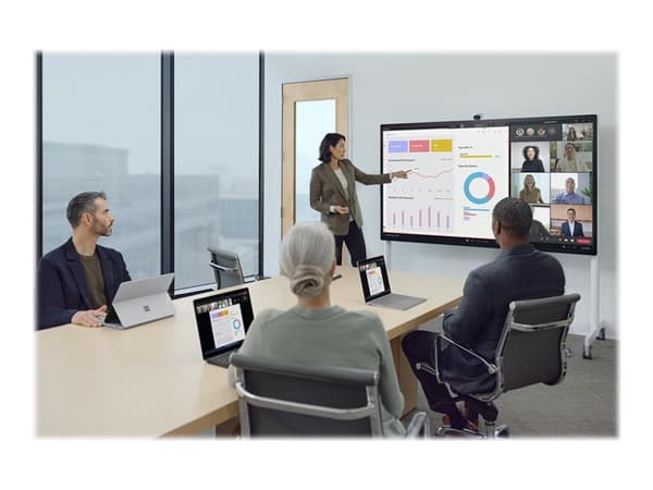 Microsoft Surface Hub 2 Smart Camera, Kamera, Platina, 1 kpl, Alumiini, Surface Hub 2S 85" / 50", 67 mm