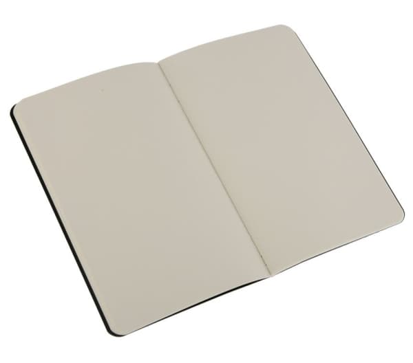 Moleskine Cahier Journal Pocket, olinjerad, mjukt omslag svart (3 st)
