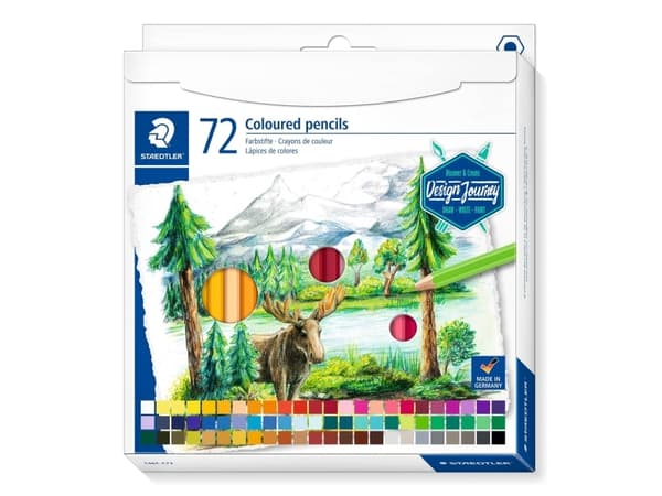 Staedtler 146C, Mjuk, Multifärg, 72 styck