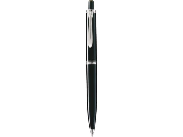 Pelikan K405, Klämma, Fastklämbar, indragbar kulspetspenna, Svart, 1 styck