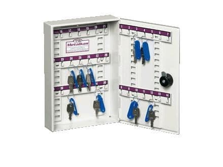 Metalkas Säädettävä metallilokero 35 avaimelle - TG-15SK-35