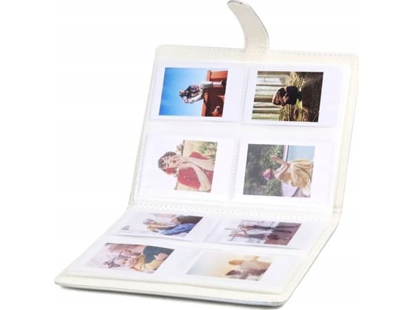 LoveInstant Fotoalbum 128 stk for FujiFilm Instax Mini 40 12 11 9 8 7 EVO LiPlay Link / Rosa