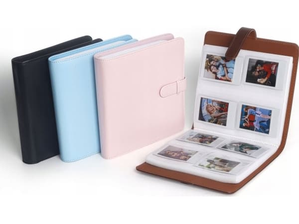 LoveInstant Fotoalbum 228 stk. for Fujifilm Instax SQUARE SQ1 / SQ6 / SQ10 / SQ20 / SQUARE Link / DEL SP-3 / Blå