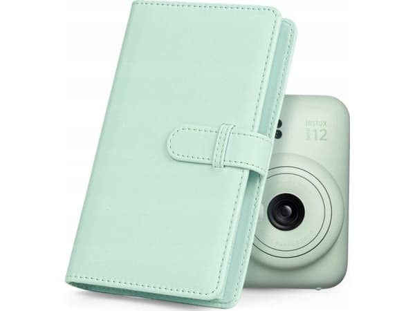 LoveInstant Album for 108 bilder for FujiFilm Instax Mini 12 11 40 9 8 7 EVO LiPlay Link / Grønn