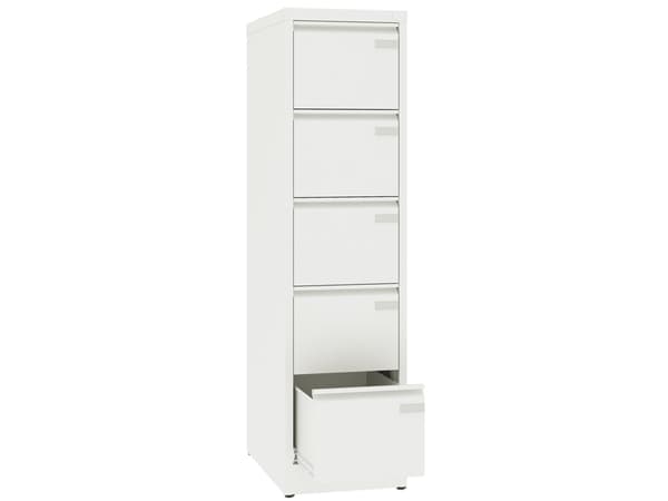 ASM Arkivskåp djup 630mm 5 lådor RAL9010