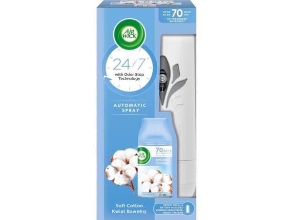 Air Wick Air Wick Freshmatic automatisk luftfrisker og bomullsblomstrefill 250ml