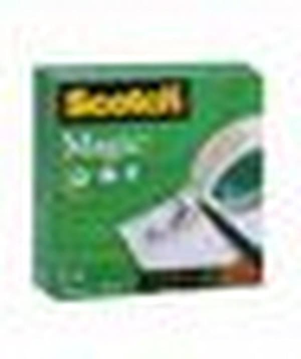3M Scotch självhäftande film Magic 810, osynlig, 19 mm x 10 m kärndiameter: 25 mm (M8101910)