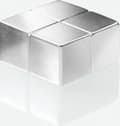 Pikkukuva 3 / 8: Signeeratut magneetit - 20x10x20mm - C10 erittäin vahva - hopea - 4 kpl - SI-BA705