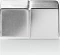 Pikkukuva 2 / 8: Signeeratut magneetit - 20x10x20mm - C10 erittäin vahva - hopea - 4 kpl - SI-BA705