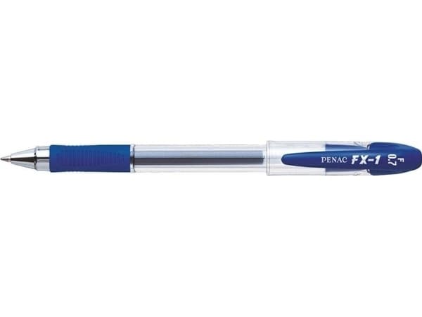 Penac FX1 gelpenna 0,7 mm, blå