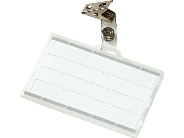 Donau ID-brikke MED KLIPPE HARD DONAU TRANSPARENT (8346001PL-00)