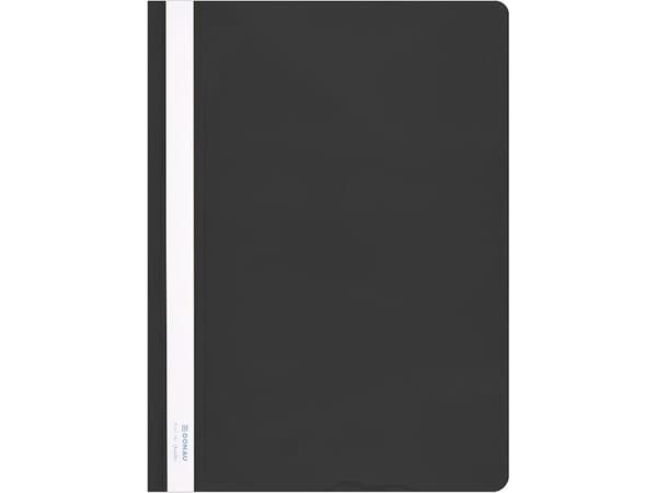 Donau Folder DONAU, PVC, A4, Hard, 150/160 micron, Black