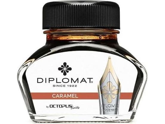 Diplomat Diplo Octopus bläck 30 ml glas brun