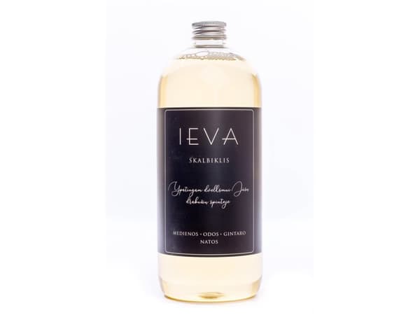 Ieva Wood Amber Smell 1L 25W pesuaine