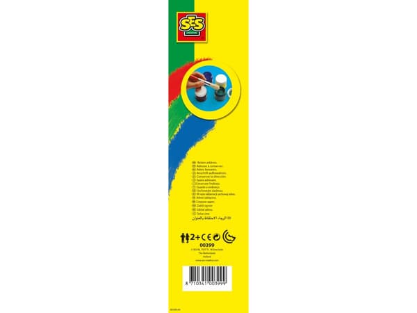 SES Creative Children''s Jumbo Paint Brushes, Penselset för barn