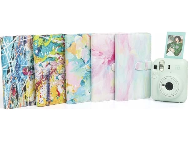 LoveInstant fotoalbum 96 bilder for Fuji Instax Mini 40 12 11 10 9 8 Evo Liplay Link / Såpebobler