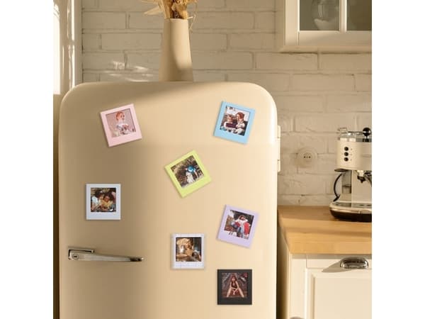 LoveInstant Frame kjøleskapsmagnet for Fuji Instax Square Sq Link / Sq1 / Sq6 / Sq10 / Sq20 / Black