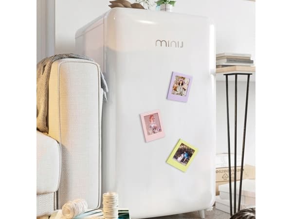 LoveInstant Frame kjøleskapsmagnet for Fuji Instax Square Sq Link / Sq1 / Sq6 / Sq10 / Sq20 / Black