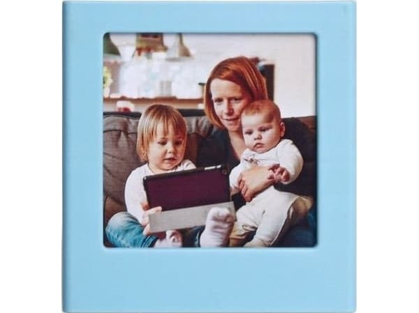 LoveInstant Frame kjøleskapsmagnet for Fuji Instax Square Sq Link / Sq1 / Sq6 / Sq10 / Sq20 / Blue