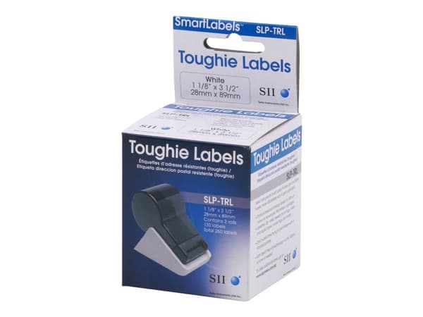 Seiko Instruments - Rulle (2,8 cm x 11,6 m) 1 rulle (rullar) etiketter - för Smart Label Printer 120, 220, EZ30, Pro