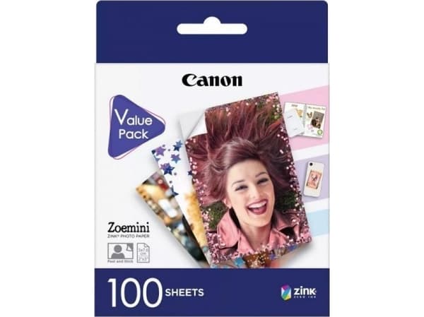 Canon ZINK - Lim - 50 x 76 mm 100 ark fotopapper - för Canon Zoemini, Zoemini 2