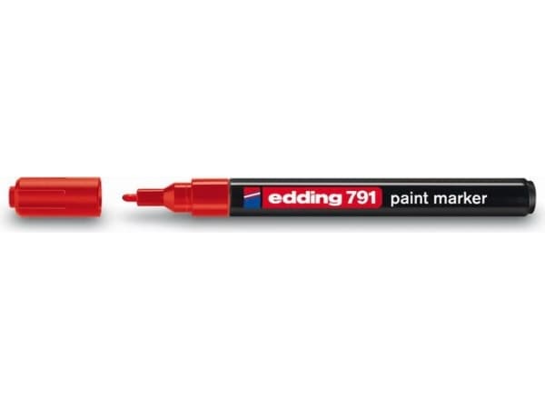 Edding lackpenna 791 1-2mm RÖD (791CZ ED)