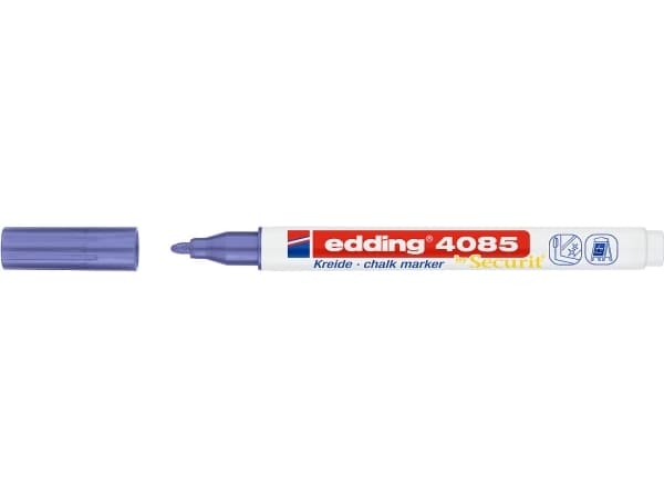 Edding liitumerkintä 4085, Metallisk syren, Kugle, 1 stk