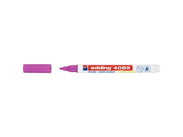 Edding 4085, Korkea punainen, pallo, 1 kpl