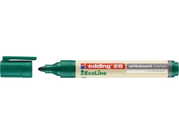 Edding 28 EcoLine, 1 styck, Grön, Beige, Grön, Rund, 1,5 mm, 3 mm