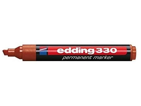 Edding Permanent märkpenna med mejselspets 1-5MM brun (330/007/BR ED)