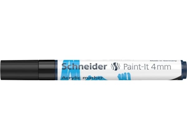 Schneider Paint-it 320 akryl tusj 4 mm 15 cm sort
