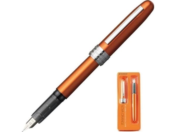 Platinum reservoarpenna Plaisir orange
