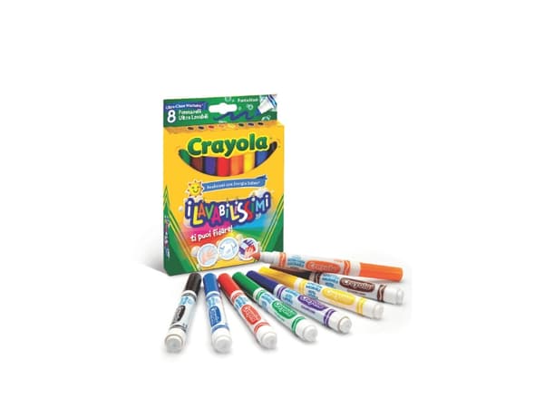 Crayola Felt-tip pen super washable 8 pcs. (58-8328)