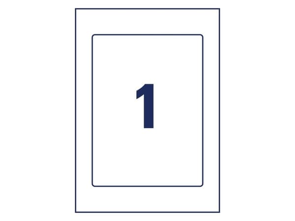 Avery-Zweckform 8003-5 220 x 160 mm #####Polypropeeni Valkoinen, vaaleanharmaa 5 kpl Pysyvät #####Tukitarrat