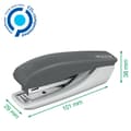 Miniatyrbild 2 av 5: Leitz NeXXt - Häftapparat - mini - 10 ark / 1 mm - No.10 - plast, metall - grön