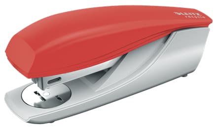 Leitz NeXXt Recycle - Stiftemaskin - 30 ark / 3 mm - 24/6, 26/6 - plast, metall - rød