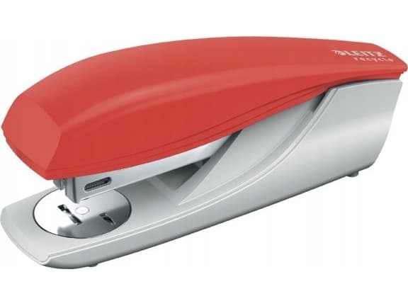 Leitz NeXXt Recycle - Stiftemaskin - 30 ark / 3 mm - 24/6, 26/6 - plast, metall - rød