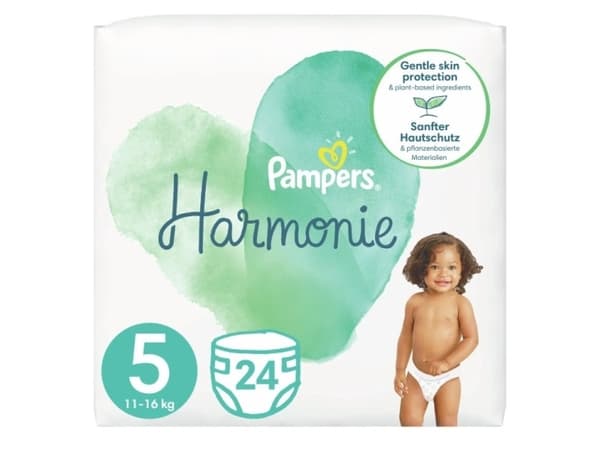 PAMPERS Harmonie, Size 5, 24 pcs, Diapers, 11kg-16kg, 81754113