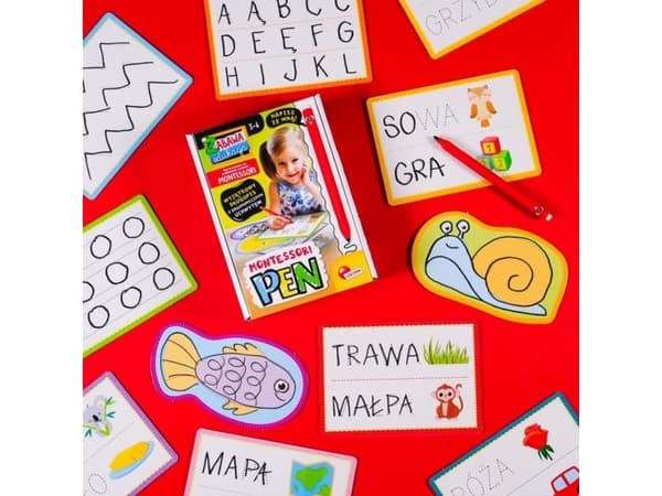 Montessori-penna med 32 plattor PL97203 Lisciani