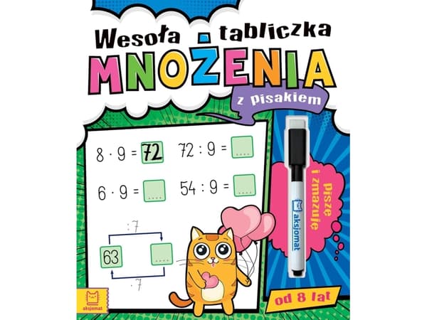 Kirjoitan ja pyyhin pois Iloiset kertotaulut.3780 35619