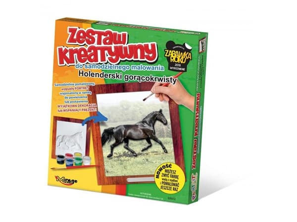 Kreativt malesett - nederlandsk hest