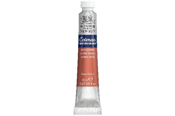 Cotman watercolour 8ml Red Copper Row 471