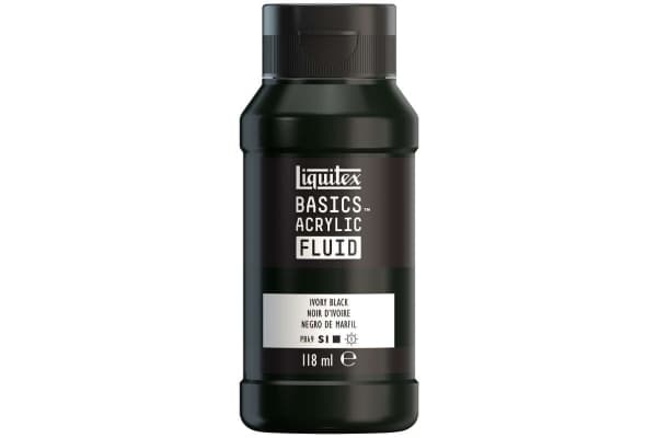 Basics fluid 118ml ivory black row 244