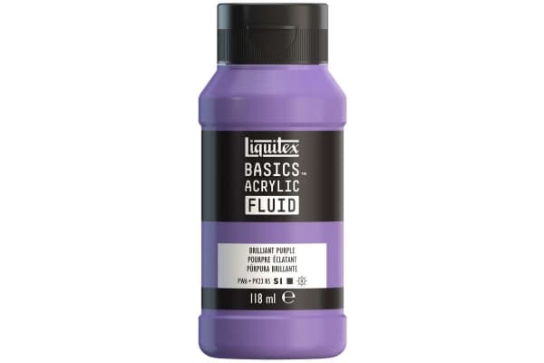 Basics fluid 118ml brilliant purple row 590