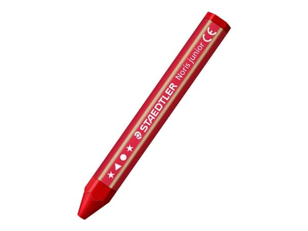 STAEDTLER Noris junior 224 - Fargeblyant - voks - assorterte farger (en pakke 12)
